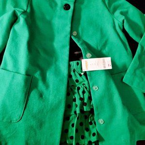 Nwt Gymboree emarald Jacket  coat jacket skirt
